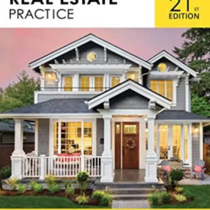 Modern Real Estate Practice: 21st Edition